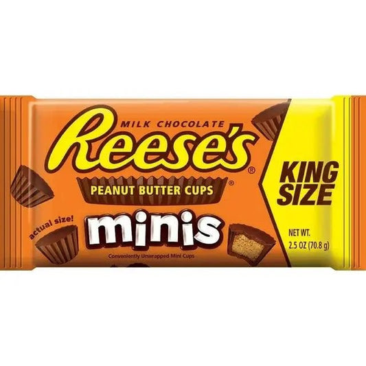 Reese's Mini Mogyoróvaj Kekszek Király Méret 70g - OhMyCandyBox