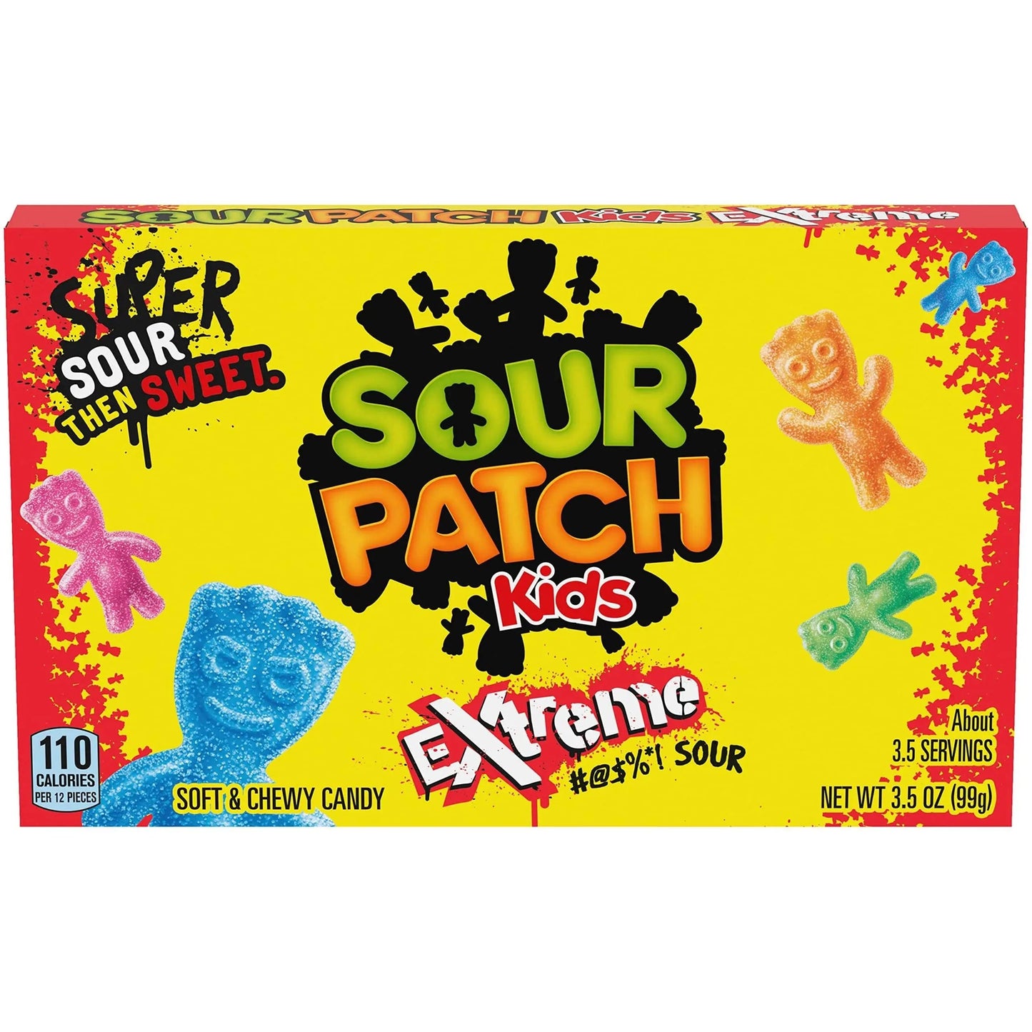 Sour Patch Kids Extreme 99g - Amerikai édességek - OhMyCandyBox Magyarország