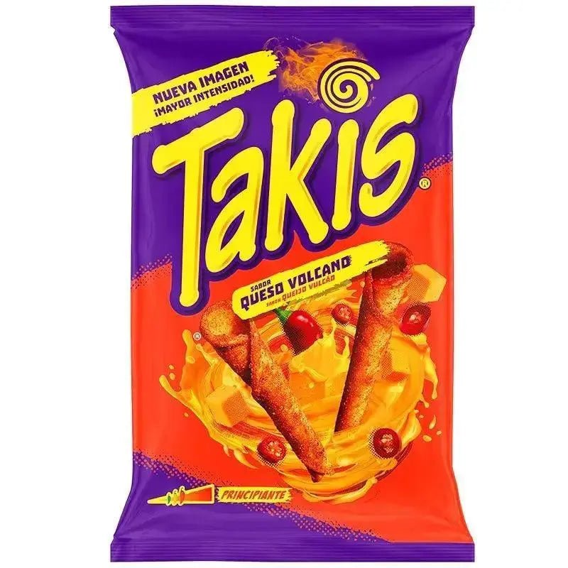 Takis Queso Volcano 90g - Amerikai édességek - OhMyCandyBox Magyarország