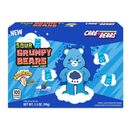 Warheads Care Bears Savanyú Grumpy Medvék 99g - OhMyCandyBox